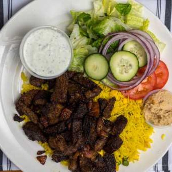 Beef Shawarma Platter